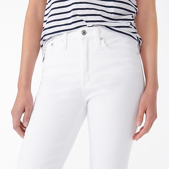 J Crew White Jeans - Picture 4 of 10